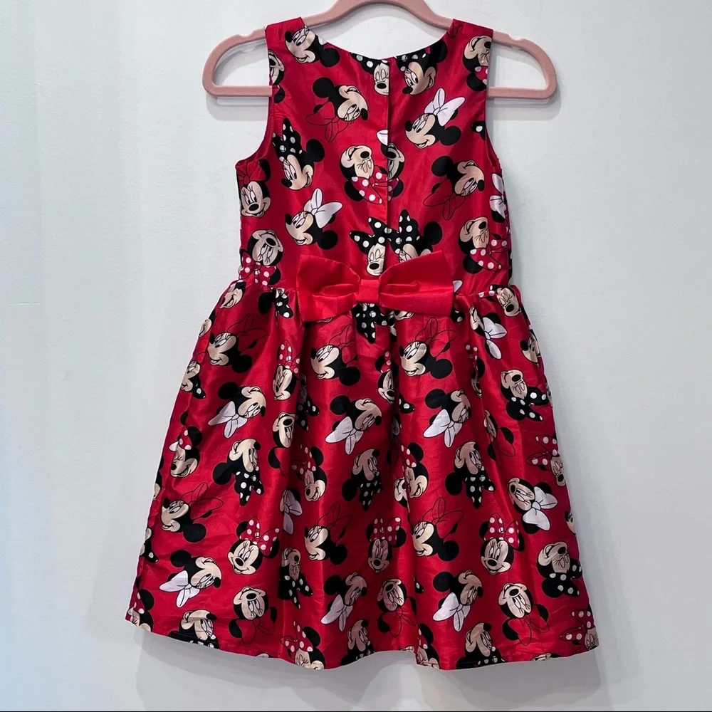 Girl’s Minnie Mouse Disney  H&M dress sz 9/10 - Picture 4 of 6
